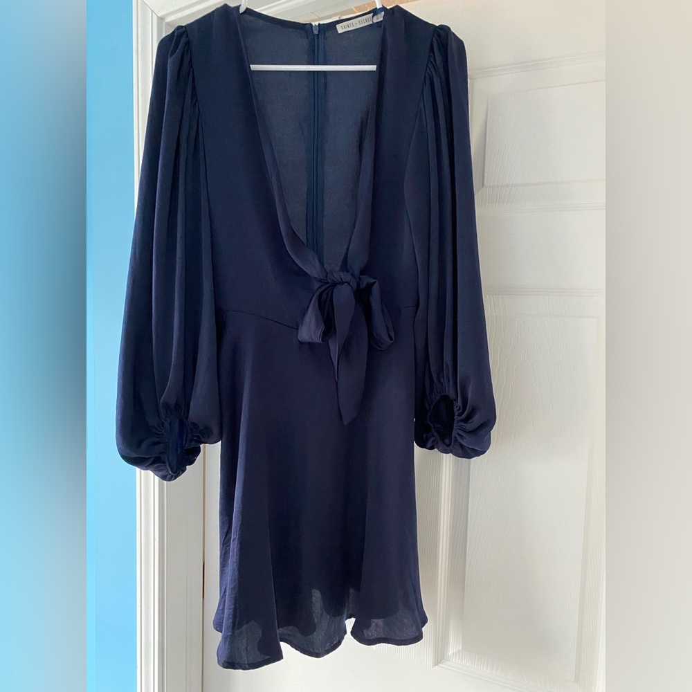 Indigo Blue Dress from Red Dress Boutique